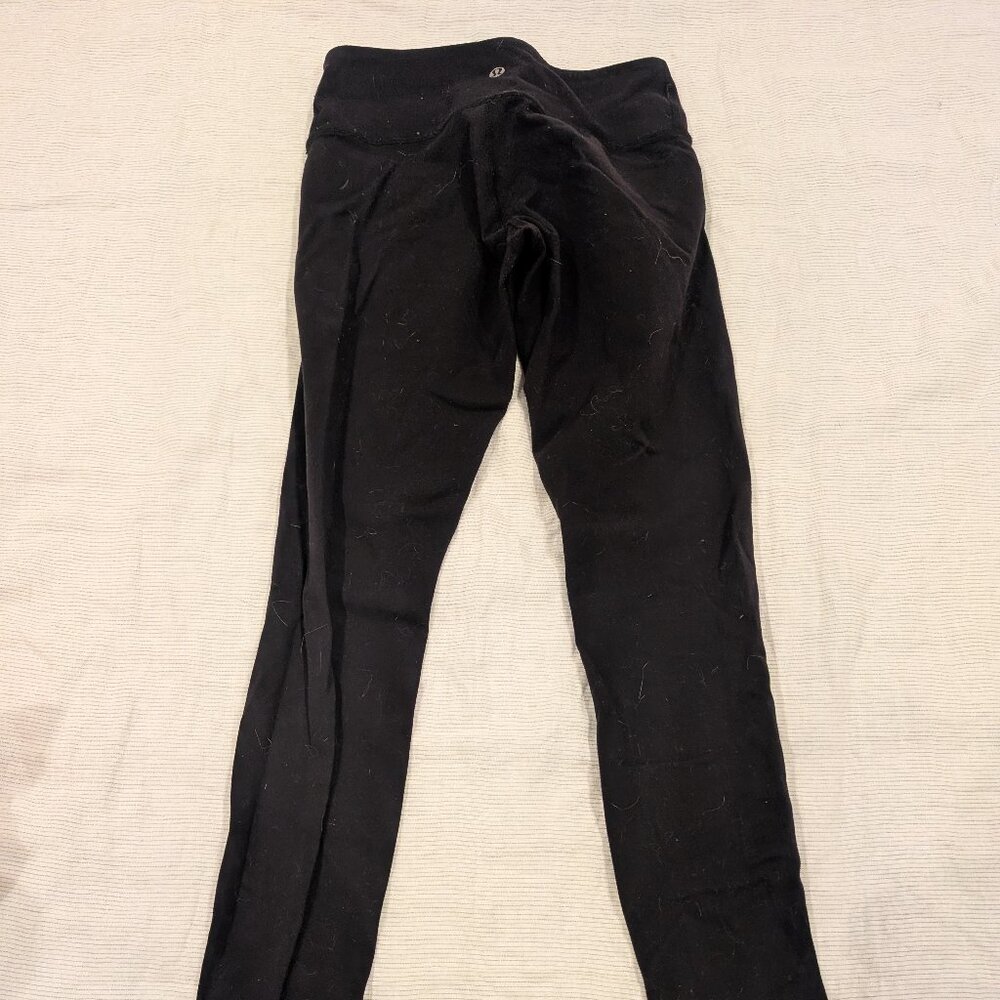 Lululemon Black Leggings - Size 4